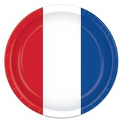 GOLDENGIFTS Plates - Red, White & Blue GO1694229